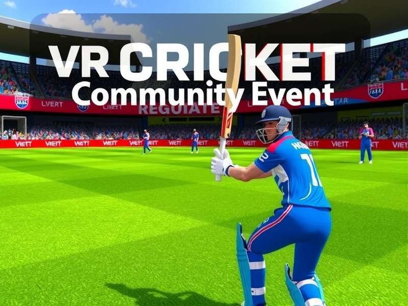 VR Cricket Supreme Community Event